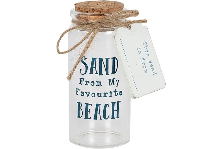 Souvenir Beach Sand Glass Bottles.