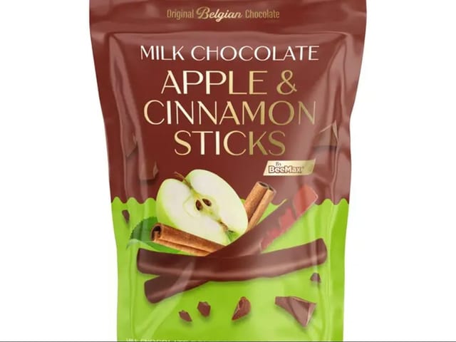 Beemax Milk Chocolate Covered Apple & Cinnamon Sticks - 12ct.
