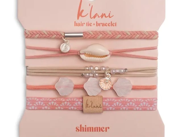 "Shimmer" Beach Inspired Hair Tie Bracelets.