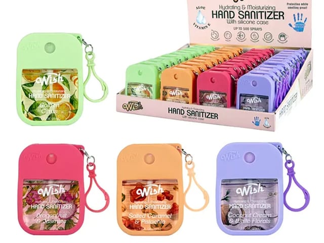 Wish 1.5oz. Hand Sanitizer.