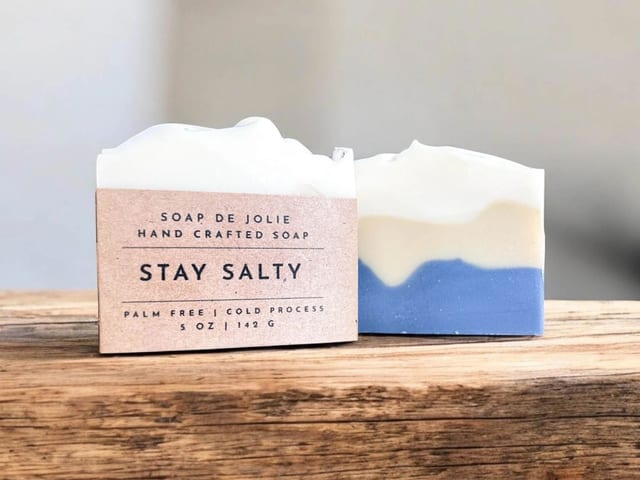 Stay Salty Cold Process Soap.